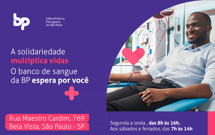 Banner da página do dia da doação de sangue